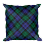 Blackwatch Pillow Tartan Pillows, Plaid Throw Pillows, Custom Pillows, Blackwatch Modern Tartan Pillow - Scotstee Shop