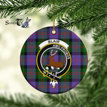 Blair Scottish Clan Plaid Ornament Gift. Christmas Tree Ornament Blair Clan Tartan Ornament Great Christmas Ornaments Gift - Scotstee Shop