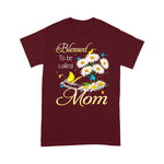 Blessed To Be Called Mom Sunflower Daisy Mothers Day Women Shirt - Scotstee Shop