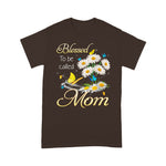Blessed To Be Called Mom Sunflower Daisy Mothers Day Women Shirt - Scotstee Shop