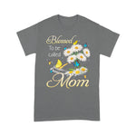 Blessed To Be Called Mom Sunflower Daisy Mothers Day Women Shirt - Scotstee Shop