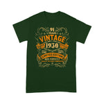 Born In 1930 Vintage 91st Birthday Gift Party 91 Years Old Birthday Shirt - Scotstee Shop