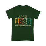 Born In April 1985 Over 36th Birthday Gift Over 36 Years Birthday Shirt - Scotstee Shop