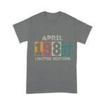 Born In April 1985 Over 36th Birthday Gift Over 36 Years Birthday Shirt - Scotstee Shop