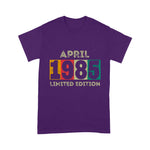 Born In April 1985 Over 36th Birthday Gift Over 36 Years Birthday Shirt - Scotstee Shop