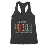 Born In April 1985 Over 36th Birthday Gift Over 36 Years Women's Tank Top - Scotstee Shop