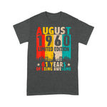 Born In August 1960 Birthday Shirt 61 Years Old 61st Birthday Gift Birthday Shirt - Scotstee Shop