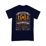 Born In February 1961 Vintage 60th Birthday Gifts 60 Yrs Old Birthday Shirt 60th birthday gifts - Scotstee Shop