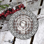 Borthwick Clan Tartan Crest Badge Plaid Ornament Gift. Christmas Tree Ornament Cleland Clan Tartan Ornament Great Borthwick Ornaments Gift - Scotstee Shop