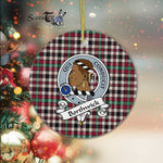 Borthwick Scottish Clan Badge Plaid Ornament Gift. Christmas Tree Ornament Borthwick Clan Tartan Ornament Great Christmas Ornaments Gift - Scotstee Shop