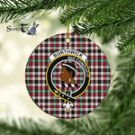 Borthwick Scottish Clan Plaid Ornament Gift. Christmas Tree Ornament Borthwick Clan Tartan Ornament Great Christmas Ornaments Gift - Scotstee Shop