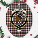Borthwick Scottish Clan Plaid Ornament Gift. Christmas Tree Ornament Borthwick Clan Tartan Ornament,  ceramic ornament, personalized christmas ornaments, christmas tree ornaments, christmas door decorations, Plaid Ornament, Tartan Ceramic Ornament