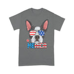 Scotstee Shop - Boston Terrier Merica 4th of July Men Boys Dog Puppy 4th Of July Shirt