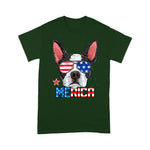 Scotstee Shop - Boston Terrier Merica 4th of July Men Boys Dog Puppy 4th Of July Shirt