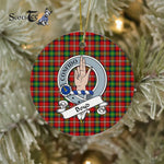 Boyd Scottish Clan Badge Plaid Ornament Gift. Christmas Tree Ornament Boyd Clan Tartan Ornament Great Christmas Ornaments Gift - Scotstee Shop