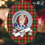 Boyd Scottish Clan Badge Plaid Ornament Gift. Christmas Tree Ornament Boyd Tartan Ornament,  ceramic ornament, personalized christmas ornaments, christmas tree ornaments, christmas door decorations, Plaid Ornament, Tartan Ceramic Ornament