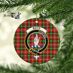 Boyd Scottish Clan Plaid Ornament Gift. Christmas Tree Ornament Boyd Clan Tartan Ornament Great Christmas Ornaments Gift - Scotstee Shop