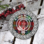 Boyd Scottish Clan Tartan Badge Plaid Ornament Gift. Christmas Tree Ornament Cleland Clan Tartan Ornament Great Boyd Ornaments Gift - Scotstee Shop