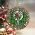 Boyle Celtic Circle Plaid Ornament Gift. Christmas Tree Ornament Boyle Clan Tartan Ornament Great Christmas Ornaments Gift - Scotstee Shop