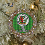 Boyle Celtic Circle Plaid Ornament Gift. Christmas Tree Ornament Boyle Clan Tartan Ornament Great Christmas Ornaments Gift - Scotstee Shop