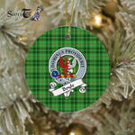 Boyle Scottish Clan Badge Plaid Ornament Gift. Christmas Tree Ornament Boyle Clan Tartan Ornament Great Christmas Ornaments Gift - Scotstee Shop
