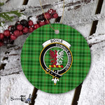 Boyle Scottish Clan Plaid Ornament Gift. Christmas Tree Ornament Boyle Clan Tartan Ornament Great Christmas Ornaments Gift - Scotstee Shop
