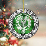 Boyle Tartan Crest Badge Plaid Ornament Gift. Christmas Tree Ornament Boyle Clan Tartan Ornament Great Christmas Ornaments Gift - Scotstee Shop