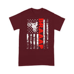 Scotstee Shop - Braaap Vintage USA American Flag 4th Of July Shirt