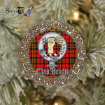 Brodie Celtic Circle Plaid Ornament Gift. Christmas Tree Ornament Brodie Clan Tartan Ornament Great Christmas Ornaments Gift - Scotstee Shop