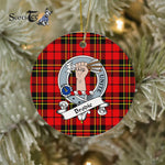 Brodie Scottish Clan Badge Plaid Ornament Gift. Christmas Tree Ornament Brodie Clan Tartan Ornament Great Christmas Ornaments Gift - Scotstee Shop