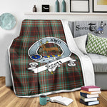 Scotstee Shop Tartan Plaid Blanket Scott Brown Ancient Clan Badge Scottish Tartan Plaid Sherpa Blanket, Tartan Blanket, Plaid Blanket, Scottish Blanket, Gift Christmas Blanket, Christmas Blanket, Mother Day Gift, Father Day Gift