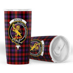 Brown Tartan Tumbler Scottish Brown Plaid Tumbler - Scotstee Shop