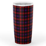 Brown Tartan Tumbler Scottish Brown Plaid Tumbler - Scotstee Shop