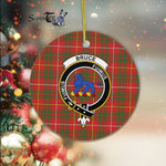 Bruce Scottish Clan Plaid Ornament Gift. Christmas Tree Ornament Bruce Clan Tartan Ornament Great Christmas Ornaments Gift - Scotstee Shop
