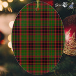 Buchan Modern Tartan Oval Ornaments, Christmas Tree Ornament, Plaid Christmas Ornaments, Ceramic Oval Christmas Tree Decoration, Tartan Oval Ornaments, Christmas Tree Ornament, Plaid Christmas Ornaments, Ceramic Oval Christmas Tree Decoration