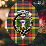 Buchanan Scottish Clan Plaid Ornament Gift. Christmas Tree Ornament Buchanan Clan Tartan Ornament,  ceramic ornament, personalized christmas ornaments, christmas tree ornaments, christmas door decorations, Plaid Ornament, Tartan Ceramic Ornament