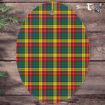 Buchanan Tartan Oval Ornaments, Christmas Tree Ornament, Plaid Christmas Ornaments, Ceramic Oval Christmas Tree Decoration, Tartan Oval Ornaments, Christmas Tree Ornament, Plaid Christmas Ornaments, Ceramic Oval Christmas Tree Decoration