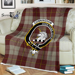 Burgundy Blanket Burgundy Tartan Throw Plaid Blanket Cunningham Burgundy Dancers Clan Crest Badge Tartan Blanket Scottish Green Plaid Throw Blanket - Scotstee Shop