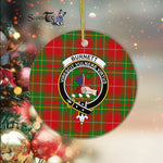 Burnett Scottish Clan Plaid Ornament Gift. Christmas Tree Ornament Burnett Clan Tartan Ornament Great Christmas Ornaments Gift - Scotstee Shop
