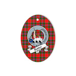 Butter Scottish Clan Badge Plaid Ornament Gift. Christmas Tree Ornament Butter Tartan Ornament,  ceramic ornament, personalized christmas ornaments, christmas tree ornaments, christmas door decorations, Plaid Ornament, Tartan Ceramic Ornament