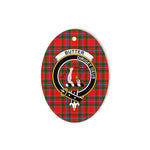Butter Scottish Clan Plaid Ornament Gift. Christmas Tree Ornament Butter Clan Tartan Ornament,  ceramic ornament, personalized christmas ornaments, christmas tree ornaments, christmas door decorations, Plaid Ornament, Tartan Ceramic Ornament