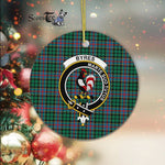 Byres Scottish Clan Plaid Ornament Gift. Christmas Tree Ornament Byres Clan Tartan Ornament Great Christmas Ornaments Gift - Scotstee Shop