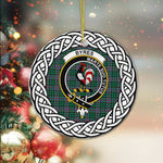 Byres Scottish Clan Tartan Crest Badge Plaid Ornament Gift. Christmas Tree Ornament Byres Clan Tartan Ornament,  ceramic ornament, personalized christmas ornaments, christmas tree ornaments, christmas door decorations, Plaid Ornament, Tartan Ceramic Ornament