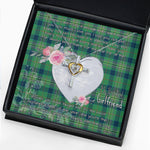 Gift For My Beautiful Girlfriend Necklace Valentine Necklace Clan Kennedy Ancient Tartan Cross Dancing Necklace Scottish Tartan Jewelry