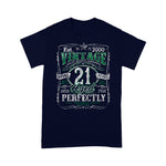 Vintage 21st Old Birthday 2000 Limited Edition Born In 2000 Gift Birthday Shirt - Scotstee Shop