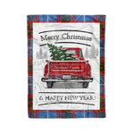 Tartan Blanket Vintage Red Truck with Christmas Tree Family Scottish Clan Pentland plaid blanket, red plaid blanket, buffalo plaid blanket, green plaid blanket, plaid fleece blanket, blue plaid blanket, red tartan blanket, tartan plaid blanket, black and white plaid blanket, , christmas plaid blanket, orange plaid blanket, tartan plaid throw blanket, pink plaid blanket, brown plaid blanket, buffalo check blanket