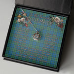 To My Beautiful Soulmate Necklace In Your Eyes I Have Found My Home Clan Lockhart Ancient Tartan Crown Pendant Necklace