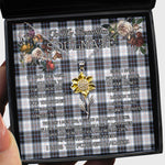 To My Beautiful Soulmate Sunflower Necklace In Your Eyes I Have Found My Home Clan MacRae Dress Modern Tartan Jewelry For Girlfriend