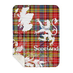 Sherpa Blanket - Tartan Blanket Thistle and Lion Scottish Clan Drummond Of Strathallan Plaid Blanket, plaid sherpa blanket queen,purple sherpa blanket,queen sherpa blanket,queen size sherpa blanket,red sherpa blanket,scottish tartan blankets,sherpa blanket,sherpa christmas blanket