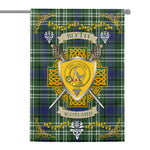 House Flag - Blyth Irish Shield Celtic Cross Tartan Garden Flag St Patrick's Day Garden Flag